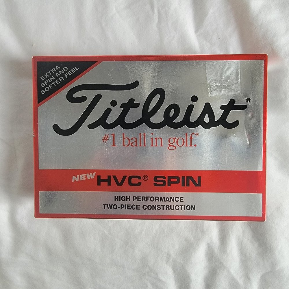 NEW Titleist HVV Golf Balls 12